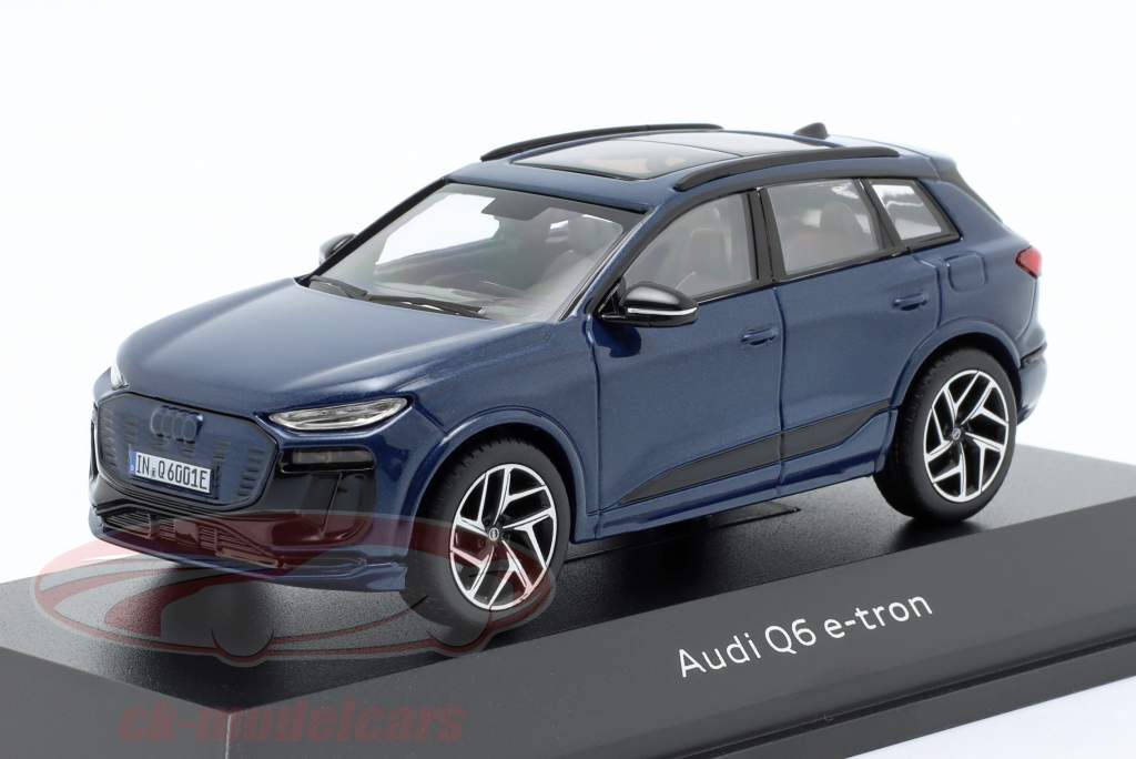 Audi Q6 e-tron 阿斯卡里蓝 1:43 Spark