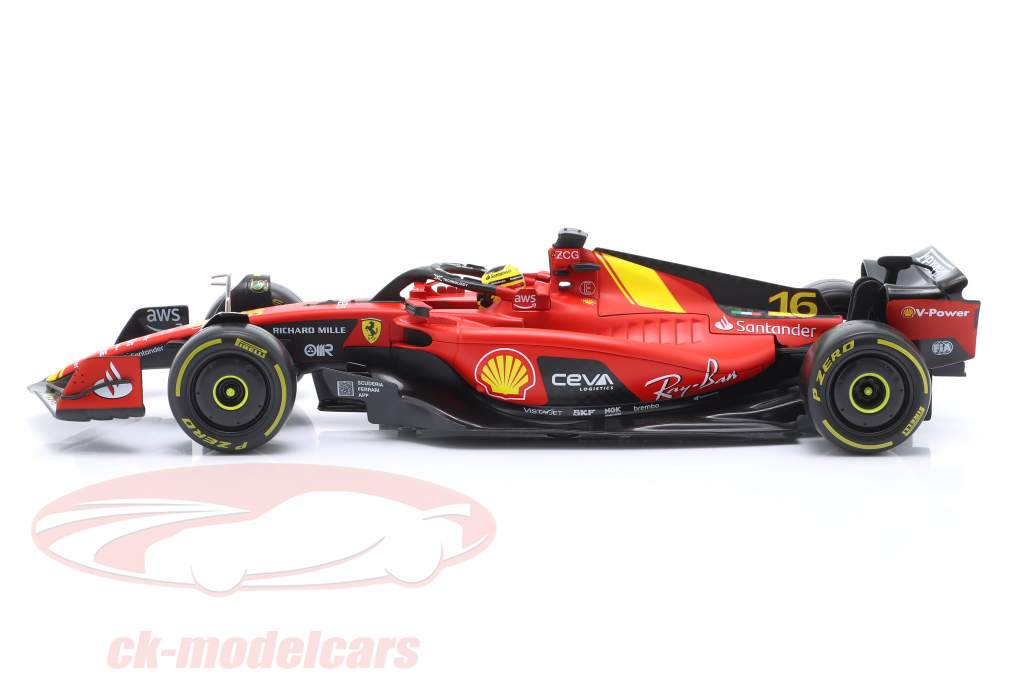 Charles Leclerc Ferrari SF-23 #16 第四名 意大利语 GP 公式 1 2023 1:18 Bburago