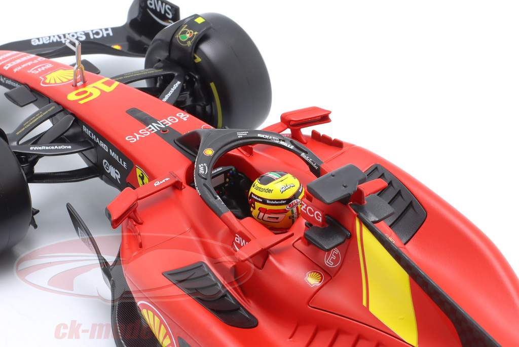 Charles Leclerc Ferrari SF-23 #16 4th Italien GP Formel 1 2023 1:18 Bburago