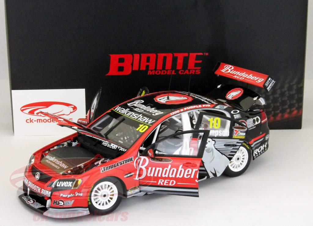 Холден VE Commodore #10 Бандаберг Красный Racing 2010 Томпсон 1:18 Biante