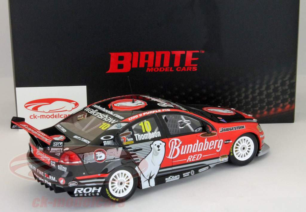 Холден VE Commodore #10 Бандаберг Красный Racing 2010 Томпсон 1:18 Biante
