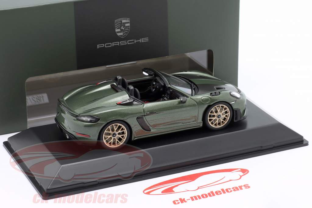 Spark 1:43 Porsche 718 (982) Spyder RS year 2024 green