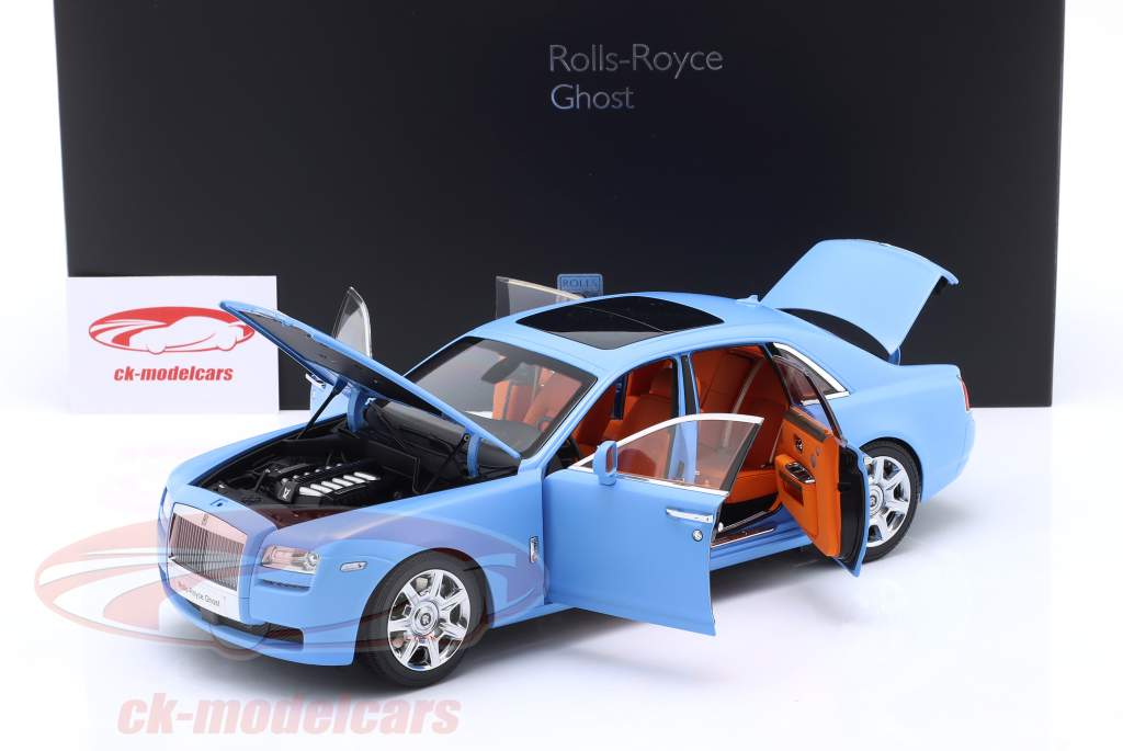 Rolls Royce Ghost 建設年 2011 曇った 水色 1:18 Kyosho