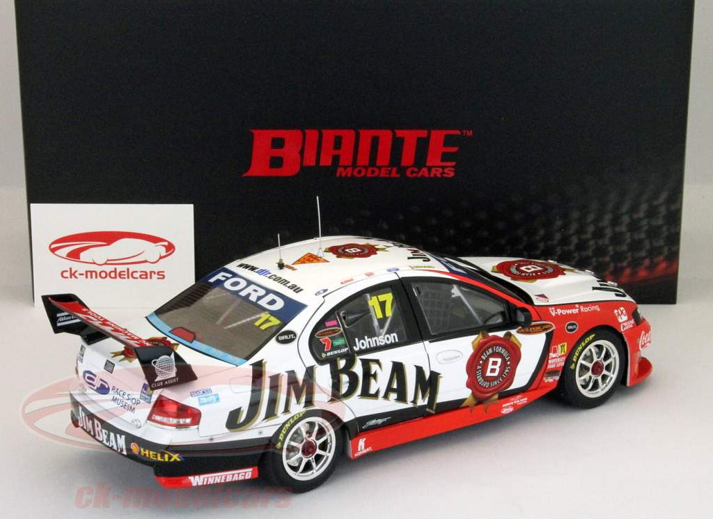 フォードファルコンBF＃17ジムビームレーシング2008 S.ジョンソン1時18分ビアンテ