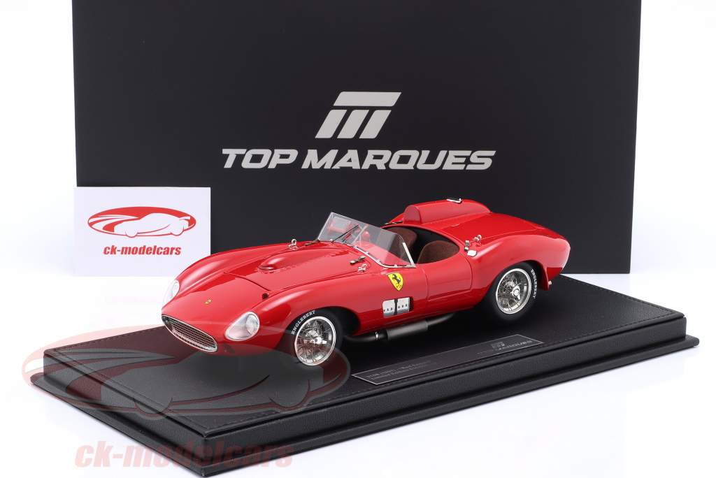 Ferrari 315S Spider year 1957 red 1:18 TopMarques