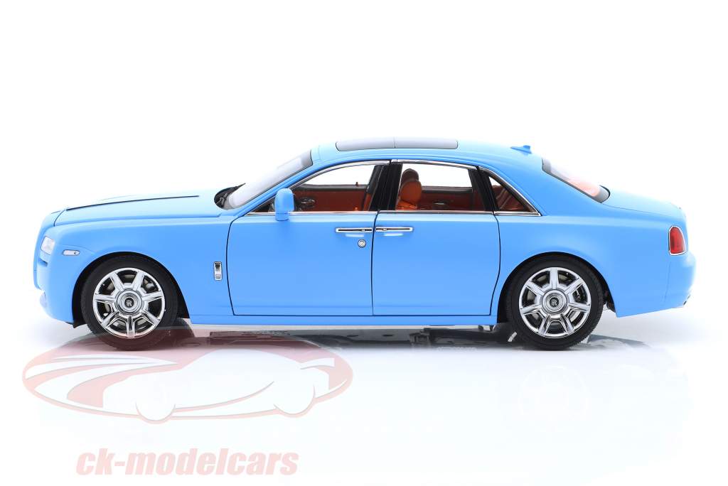 Rolls Royce Ghost 建設年 2011 曇った 水色 1:18 Kyosho