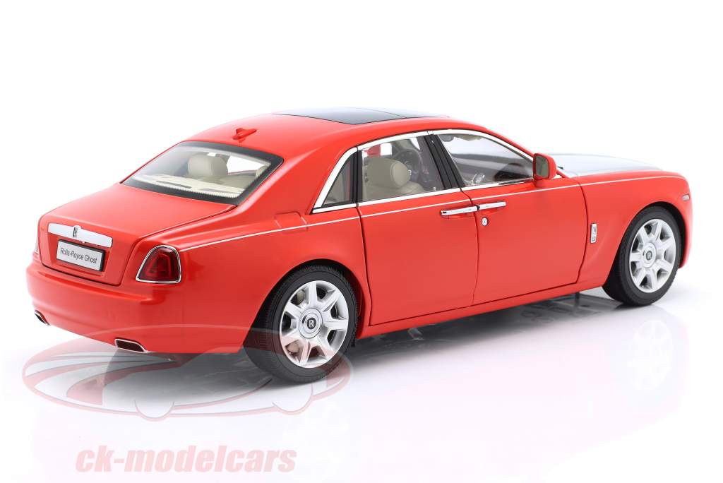 Rolls Royce Ghost year 2011 red / silver 1:18 Kyosho