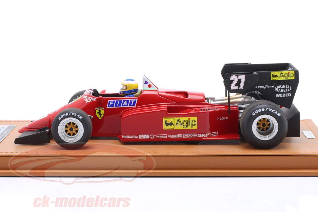 Tecnomodel 1:18 Michele Alboreto Ferrari 126C4 #27 2番目