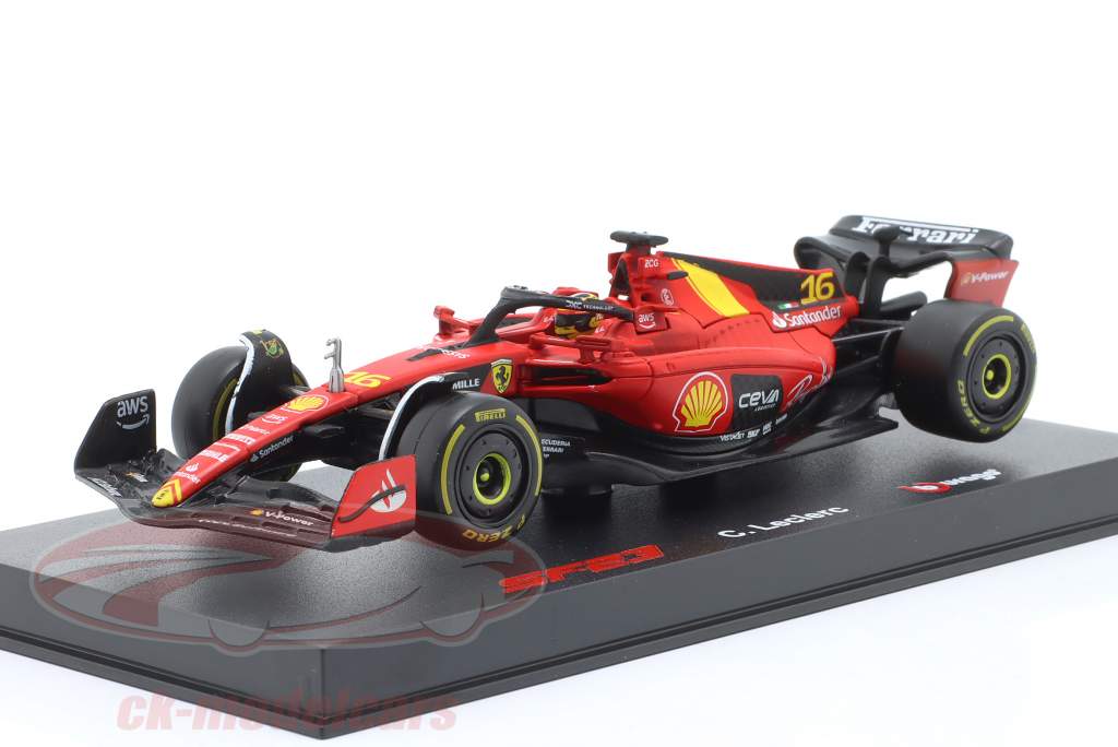 Charles Leclerc Ferrari SF-23 #16 Italië GP formule 1 2023 1:43 Bburago