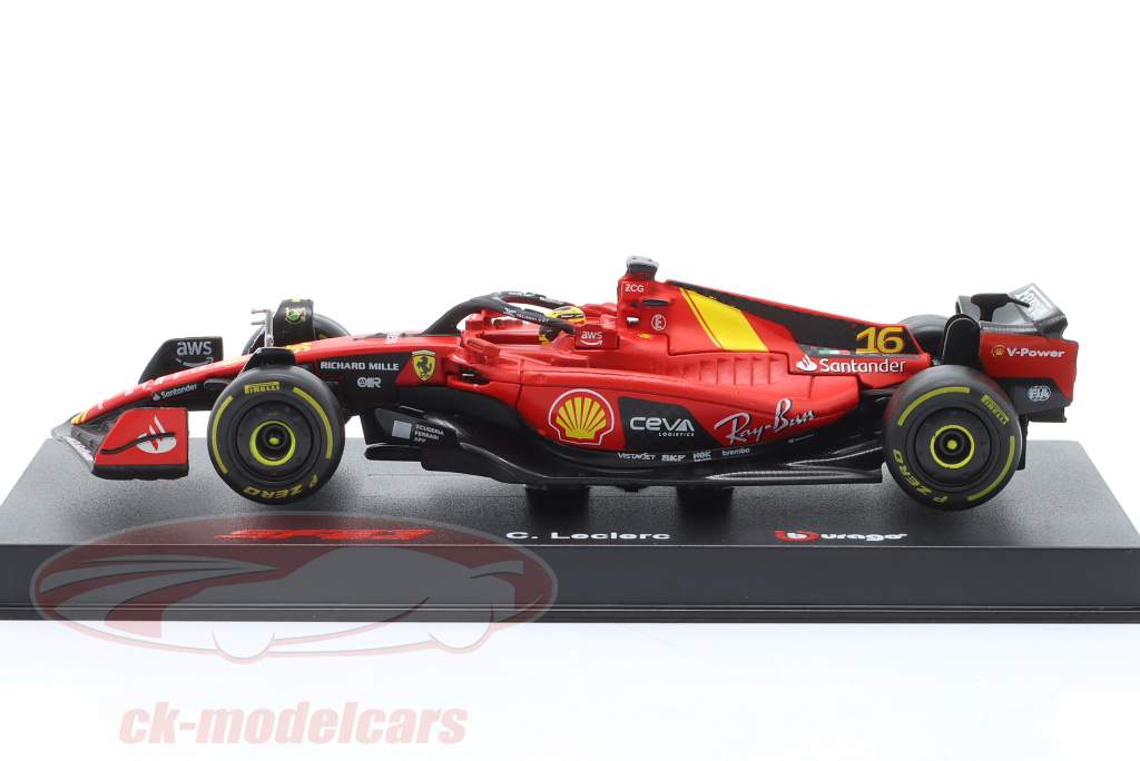 Charles Leclerc Ferrari SF-23 #16 Italië GP formule 1 2023 1:43 Bburago