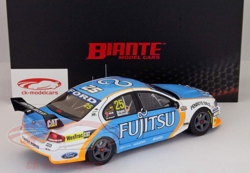 福特猎鹰BF＃25富士赛车2008光明，Macrow 1:18 Biante
