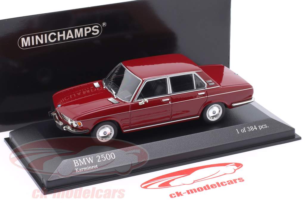 Minichamps 1:43 BMW 2500 (E3) Année de construction 1968