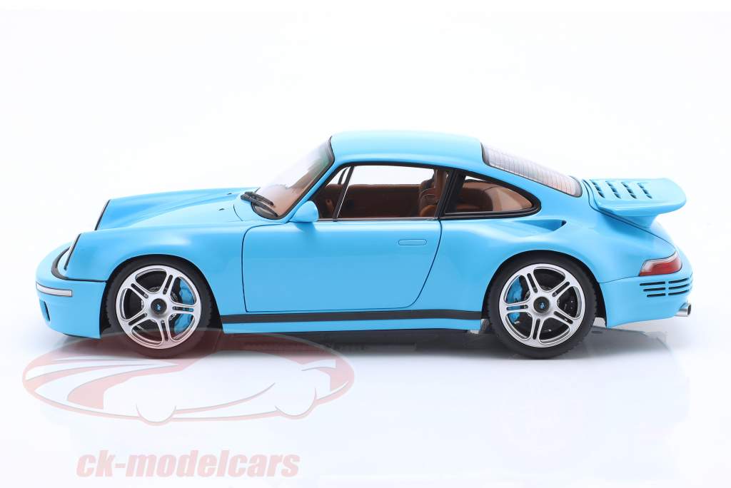 Porsche RUF CTR Anniversary 建設年 2017 バイエルン語 スカイブルー 1:18 Almost Real