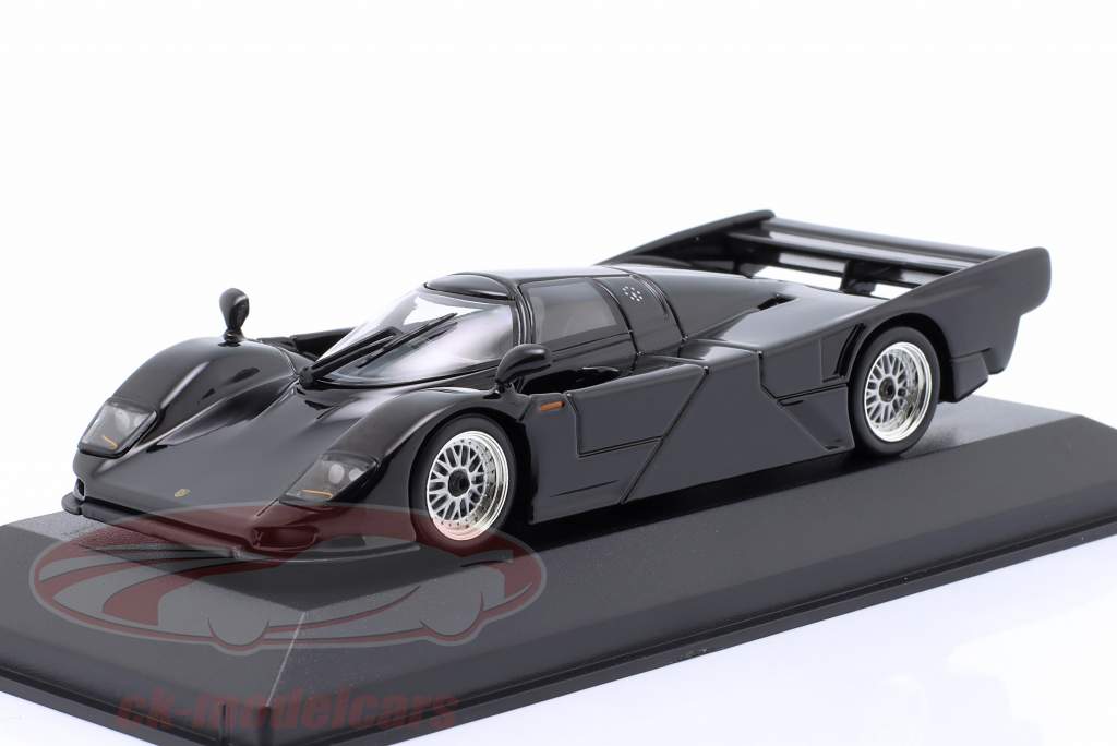 Dauer Porsche 962 GT Bouwjaar 1994 zwart 1:43 Minichamps