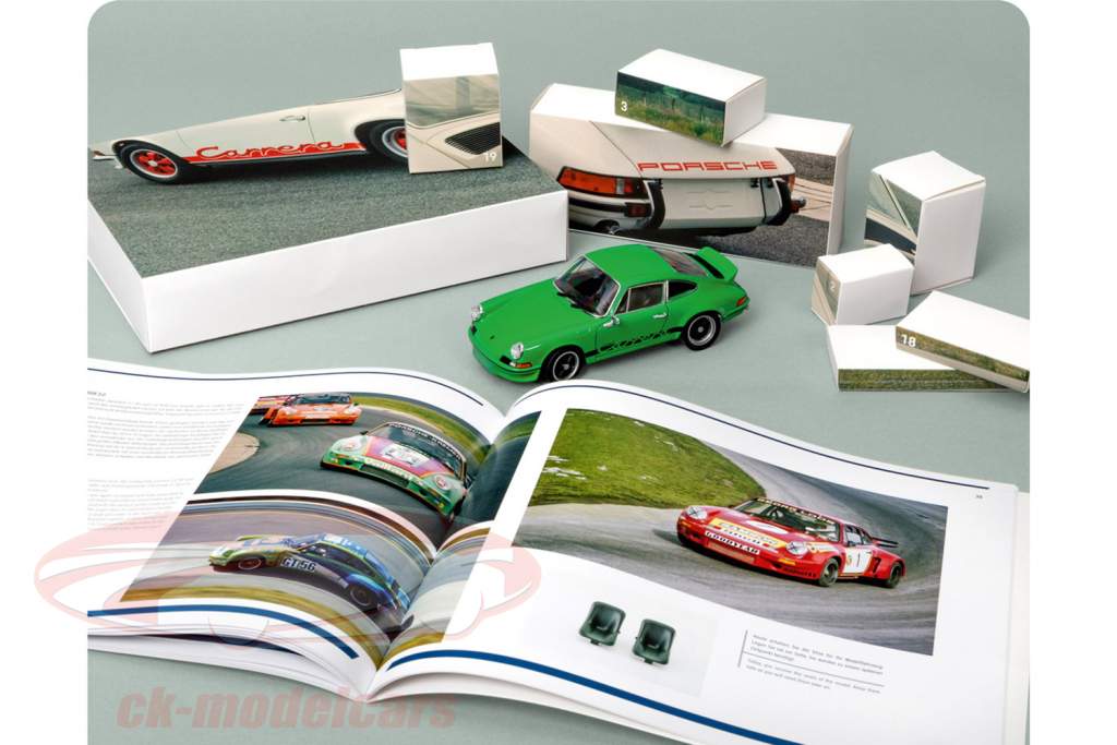 Porsche RS Calendário do Advento: Porsche 911 Carrera RS 2.7 víbora verde 1:24 Franzis