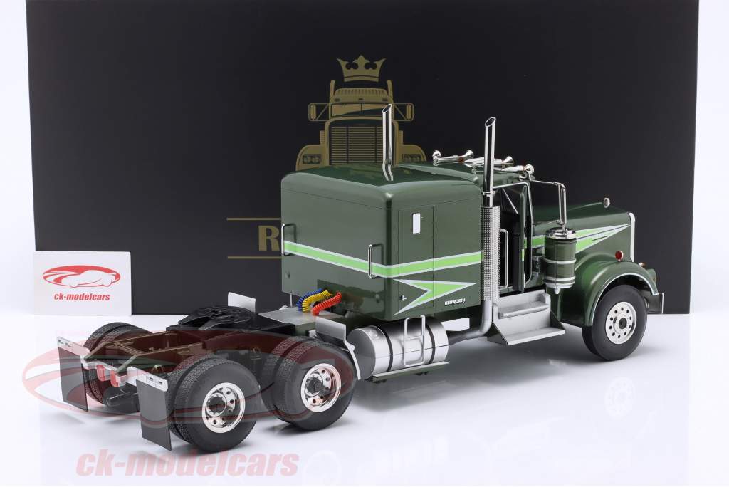 Kenworth W900 牵引车 绿色的 金属的 1:18 Road Kings