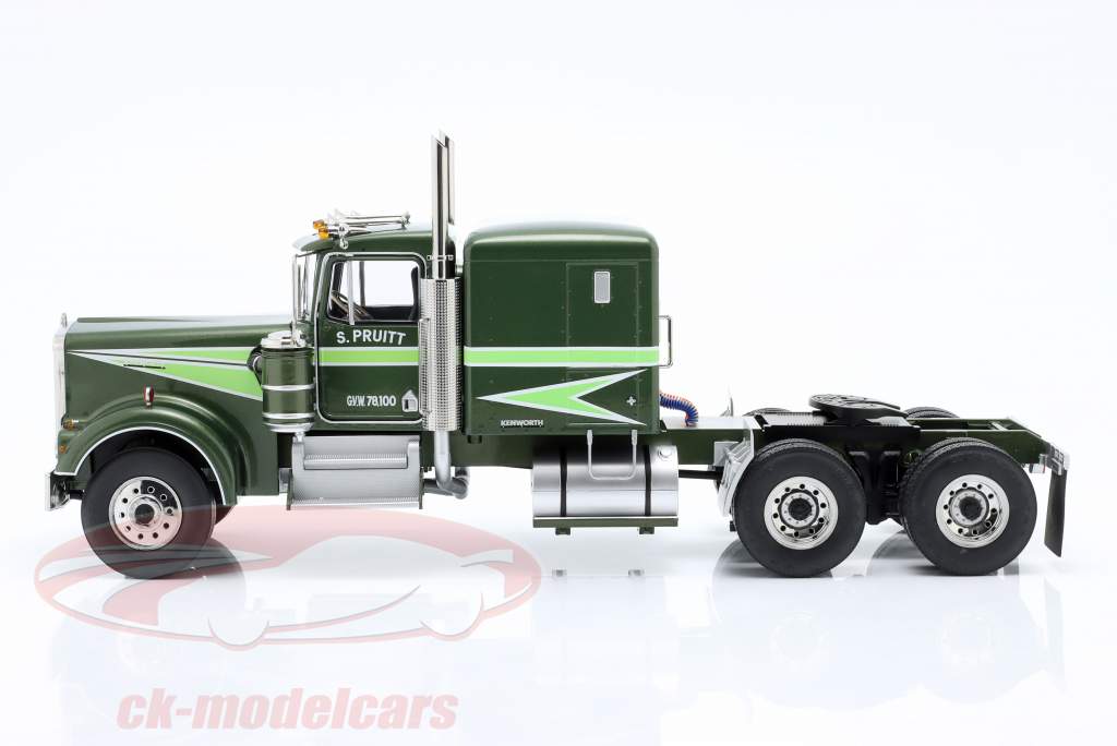 Kenworth W900 牵引车 绿色的 金属的 1:18 Road Kings