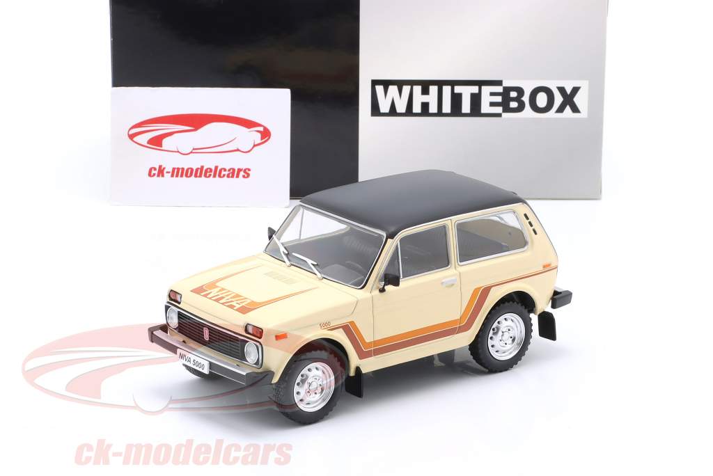 Lada Niva 5000 year 1980 beige 1:24 WhiteBox