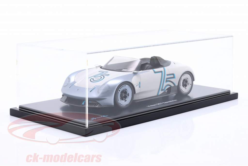 Porsche Vision 357 Speedster blanc / gris 1:18 Spark