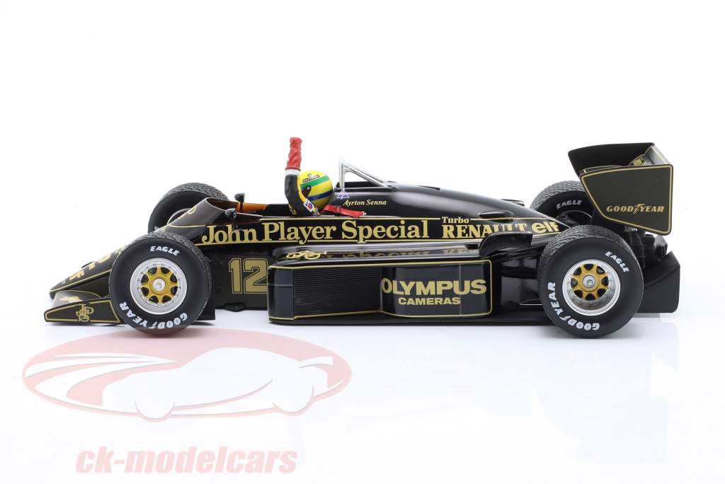 Ayrton Senna Lotus 97T #12 第一名 赢 葡萄牙 GP 公式 1 1985 1:18 Minichamps