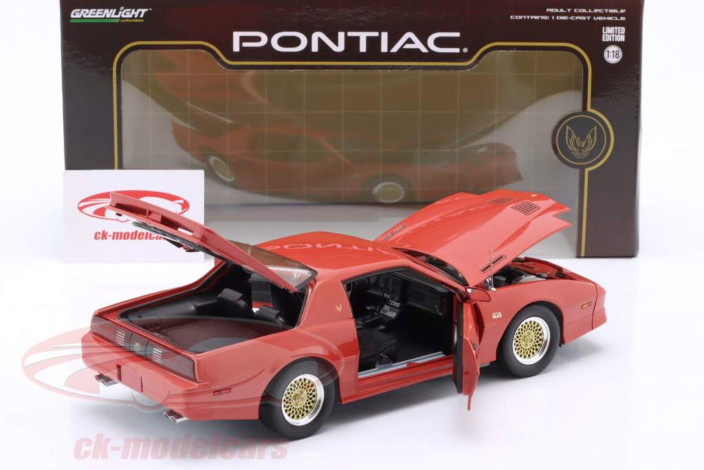 グリーンライト 1/18 ポンティアック GTA Greenlight 1:18 Pontiac Firebird TransAm GTA year 1988 red