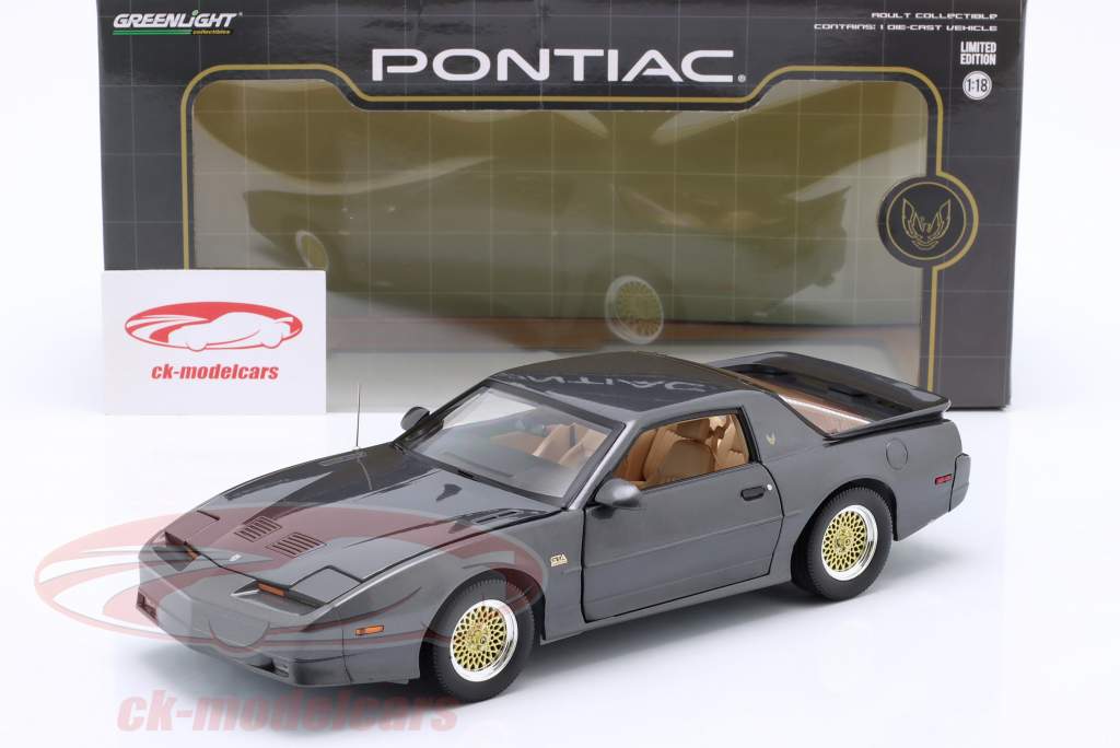 グリーンライト 1/18 ポンティアック GTA Greenlight 1:18 Pontiac Firebird TransAm GTA year 1988 grey