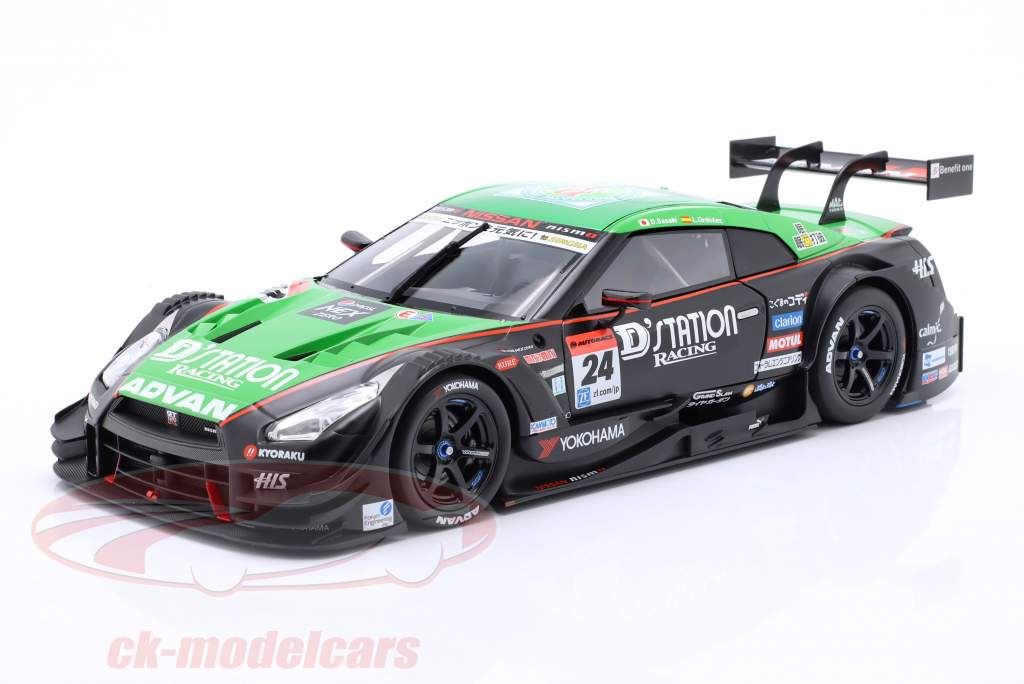 Ebbro 1:18 Nissan GT-R GT500 #1 Super GT Series Test Okayama