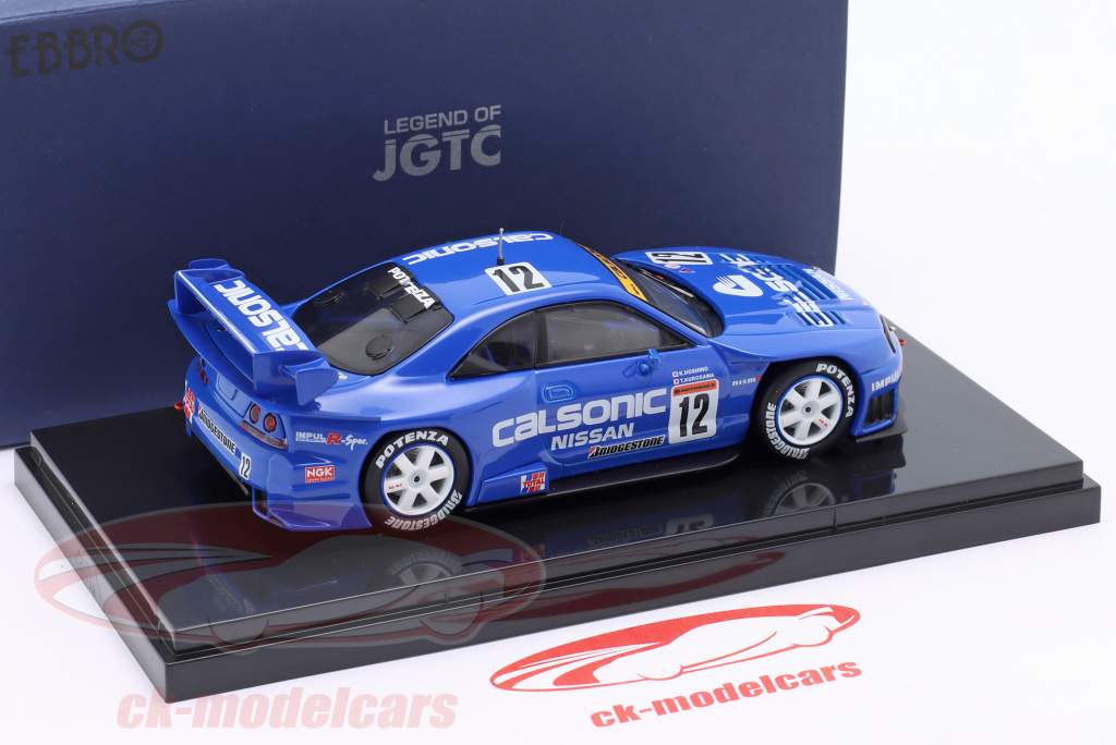 Nissan Skyline GT-R (R33) #12 JGTC 1998 Kurosawa, Hoshino, Krumm 1:43 Ebbro