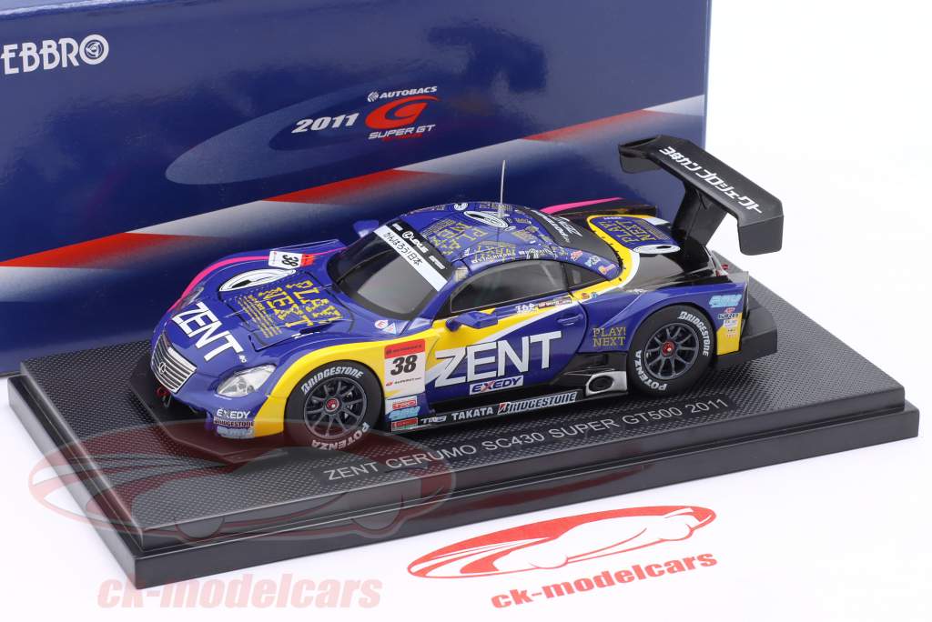 ミニカー ZENT CERUMO SC430 2013 GT500 Champion EBBRO ZENT CERUMO LEXUS SC430 20TH GT500 2013 Champion 1/43