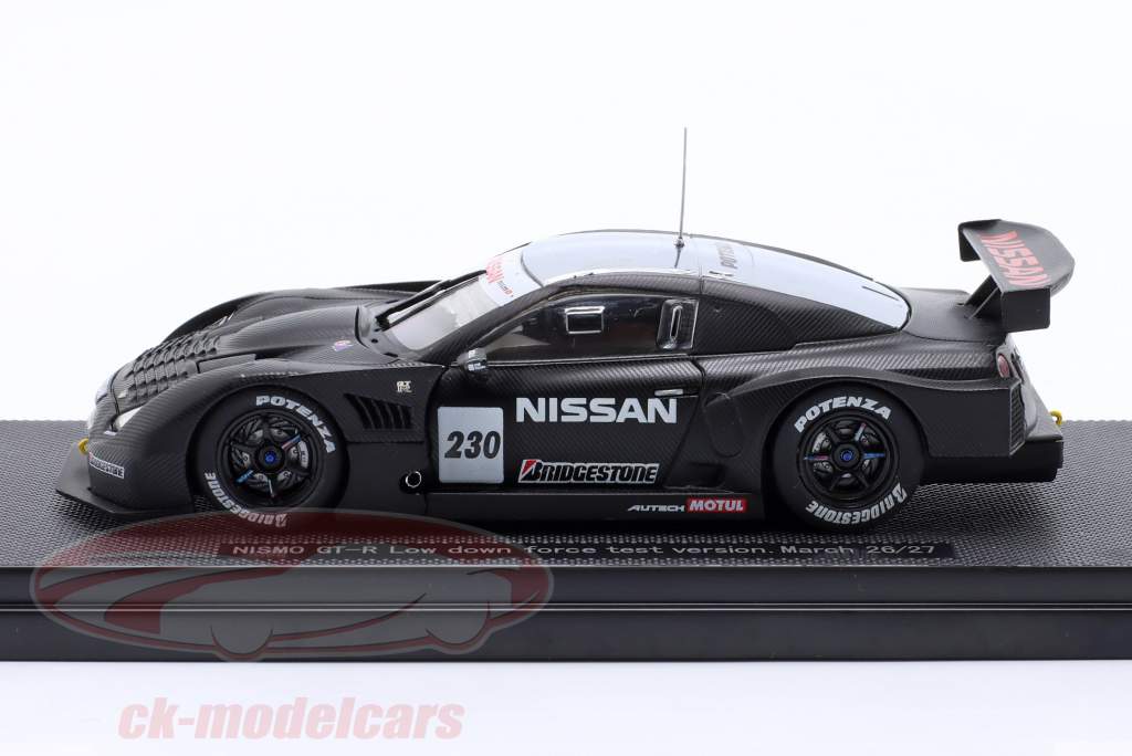 Nissan GT-R GT500 #230 Test Fuji Super GT Series 2008 Motoyama 1:43 Ebbro