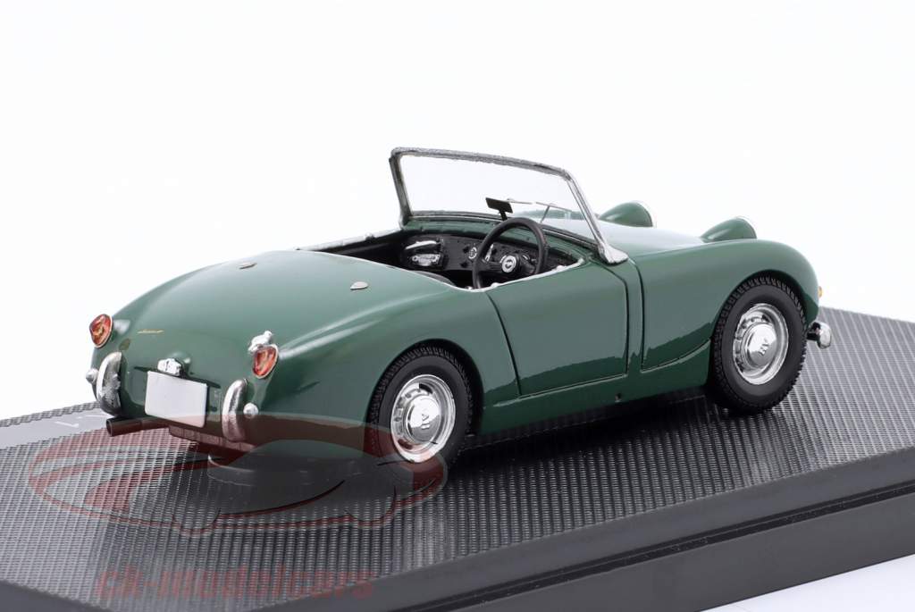 Austin Healey Sprite Mk1 Byggeår 1958 mørkegrøn 1:43 Ebbro