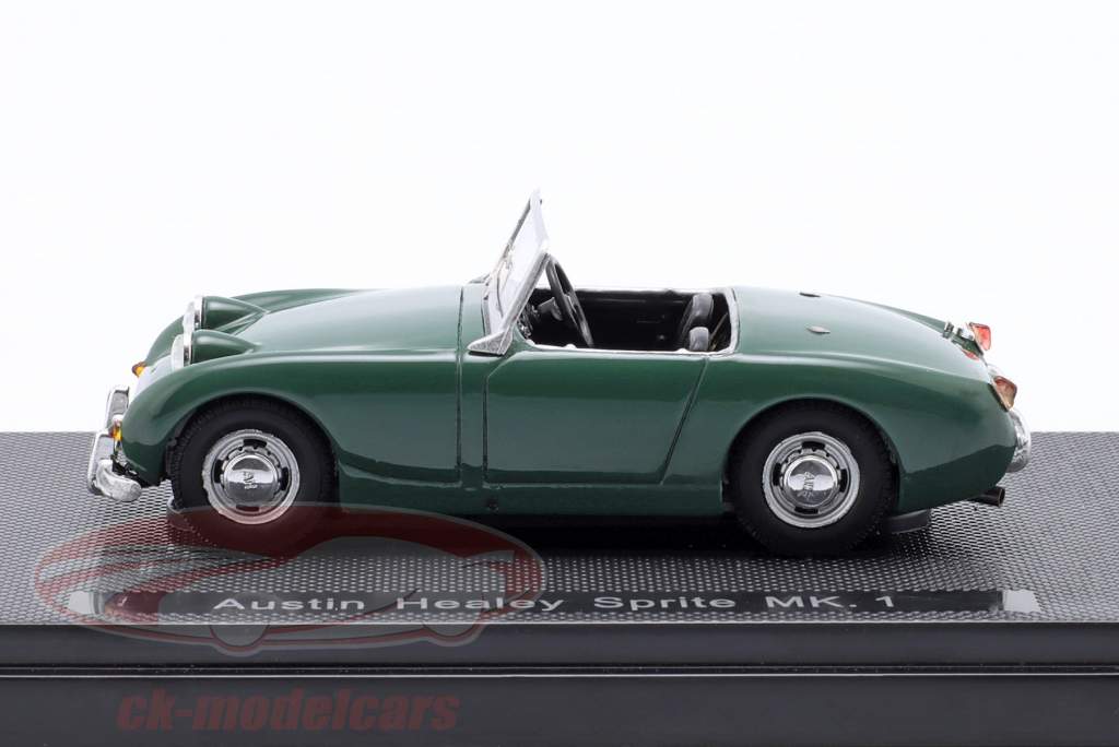Austin Healey Sprite Mk1 Byggeår 1958 mørkegrøn 1:43 Ebbro