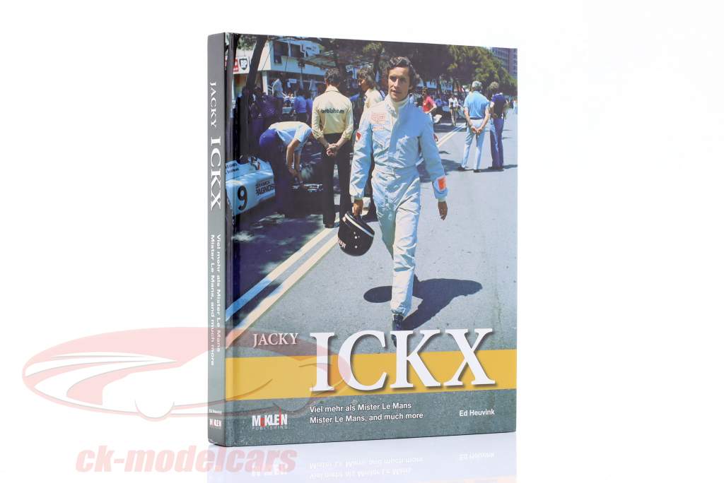 Bog: Jacky Ickx - Meget mere som Hr LeMans (tysk & engelsk)
