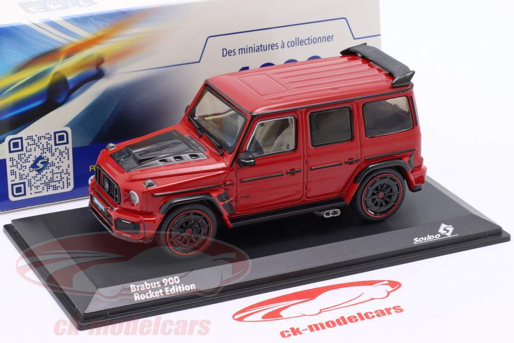 Brabus 900 Rocket Edition year 2022 pearl red 1:43 Solido