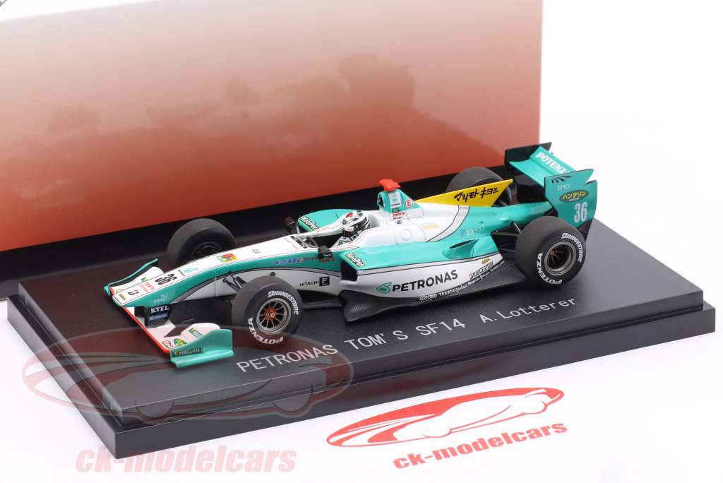 Andre Lotterer Dallara SF14 #36 Super Formula 2014 1:43 Ebbro