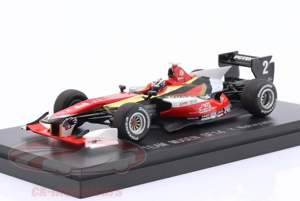 Ebbro 1:43 Yuhki Nakayama Dallara SF14 #2 Super Formula 2014