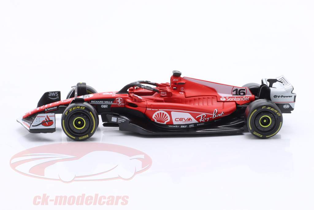 Bburago 1:43 Charles Leclerc Ferrari SF23 #16 2nd Las Vegas