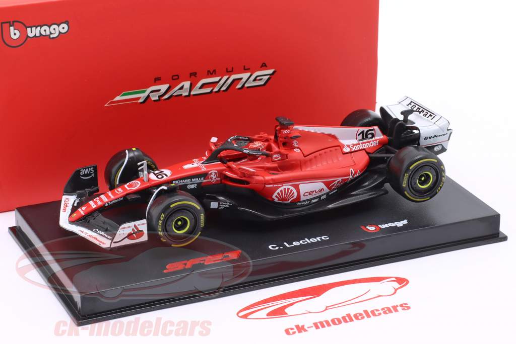 Charles Leclerc Ferrari SF23 #16 2º Las Vegas GP fórmula 1 2023 1:43 Bburago