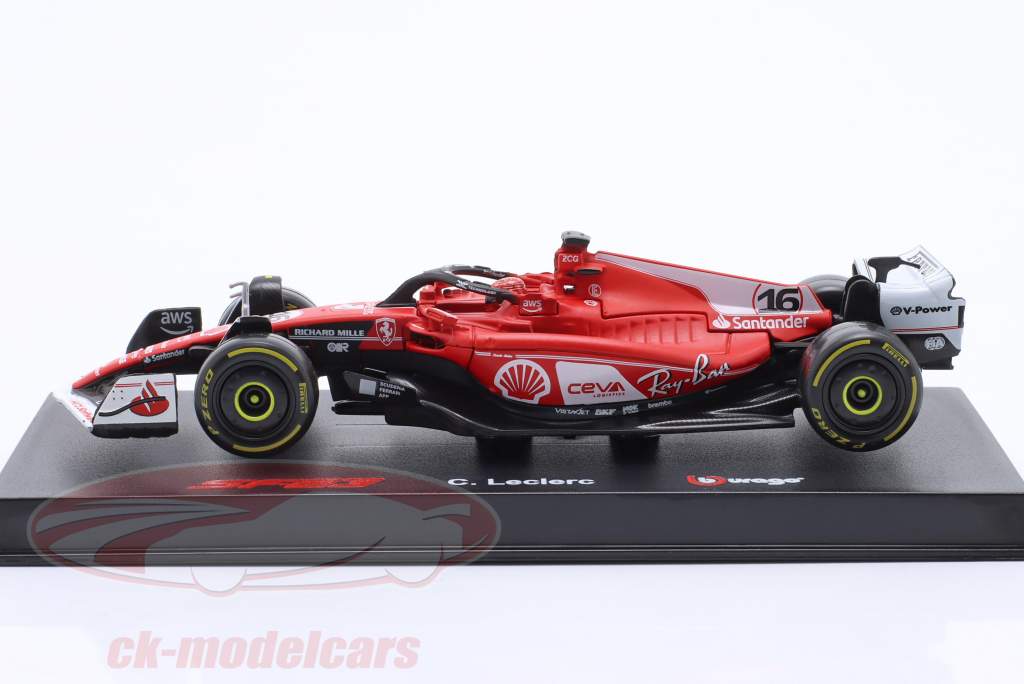 Charles Leclerc Ferrari SF23 #16 2º Las Vegas GP fórmula 1 2023 1:43 Bburago