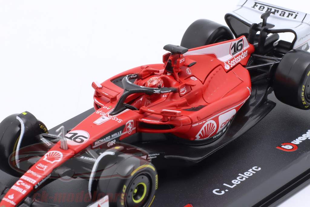 Charles Leclerc Ferrari SF23 #16 2º Las Vegas GP fórmula 1 2023 1:43 Bburago