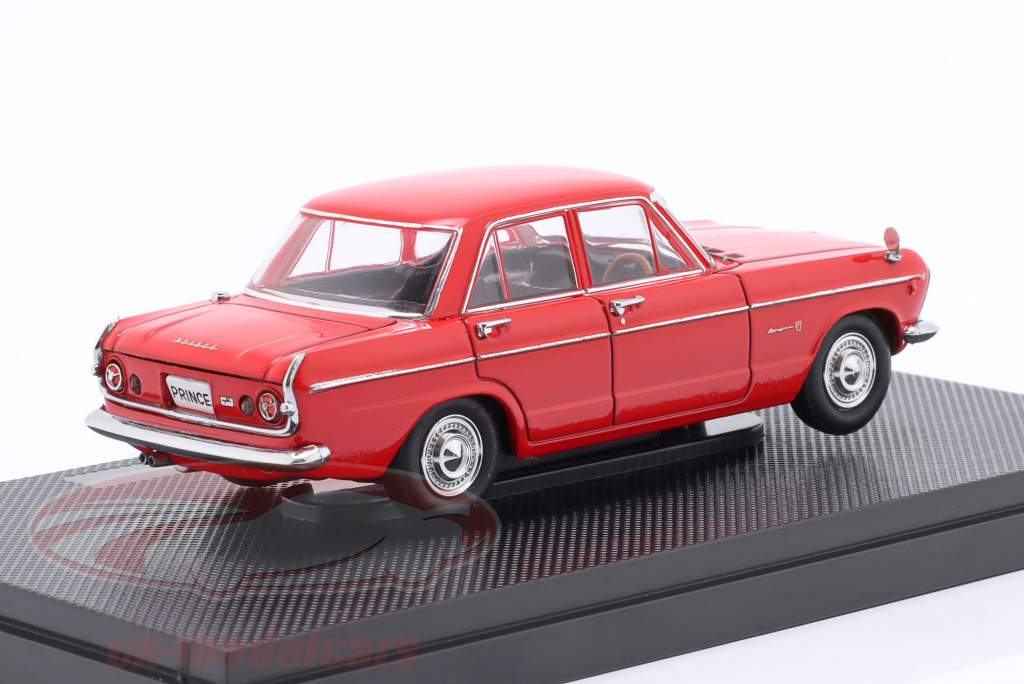 Nissan Prince Skyline 2000GT-B year 1966 red 1:43 Ebbro