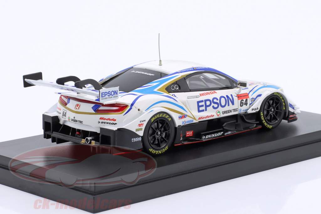 Ebbro 1:43 Honda NSX-GT #64 Super GT Series 2018 Baguette