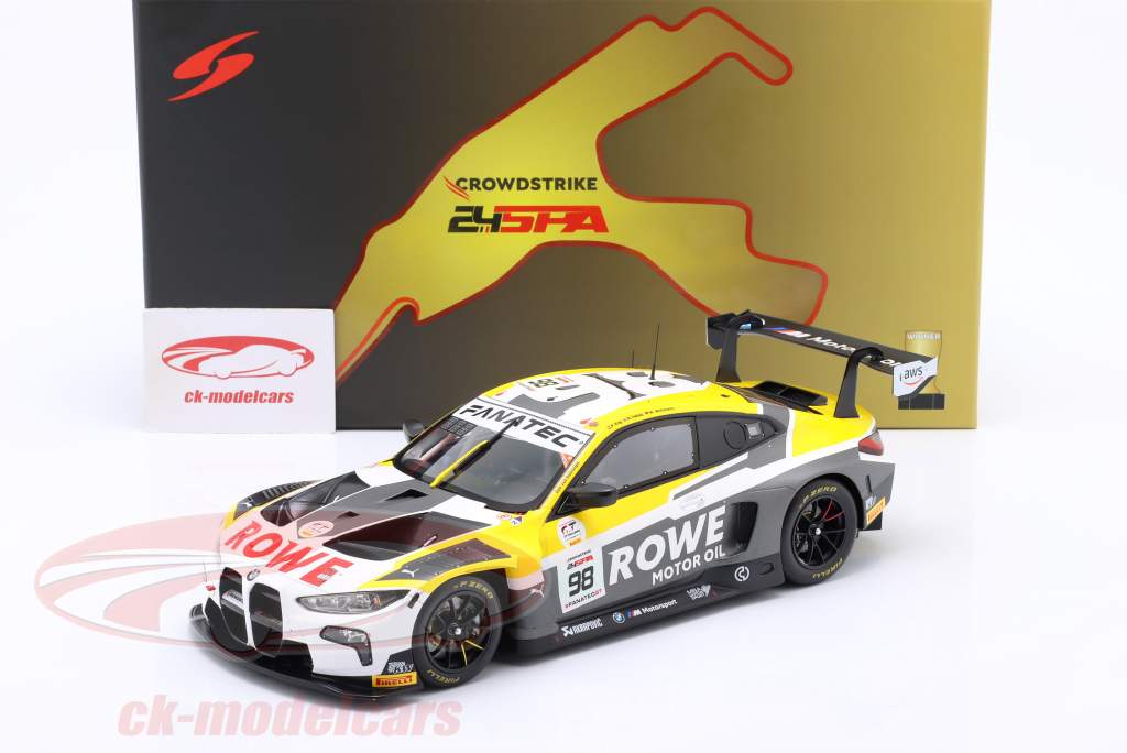 BMW M4 GT3 #98 Sieger 24h Spa 2023 Rowe Racing 1:18 Spark