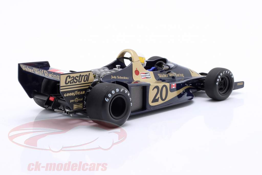 Jody Scheckter Wolf WR1 #20 Sieger Monaco GP Formel 1 1977 1:18 Spark