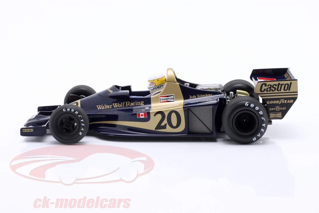 Jody Scheckter Wolf WR1 #20 Sieger Monaco GP Formel 1 1977 1:18 Spark