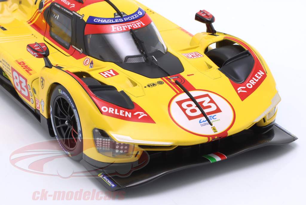 ブラーゴ 1/18 フェラーリ 499P #83 WEC カタール 2024 1/18 BBurago 2024 Ferrari 499P #83 4th WEC Qatar Ferrari