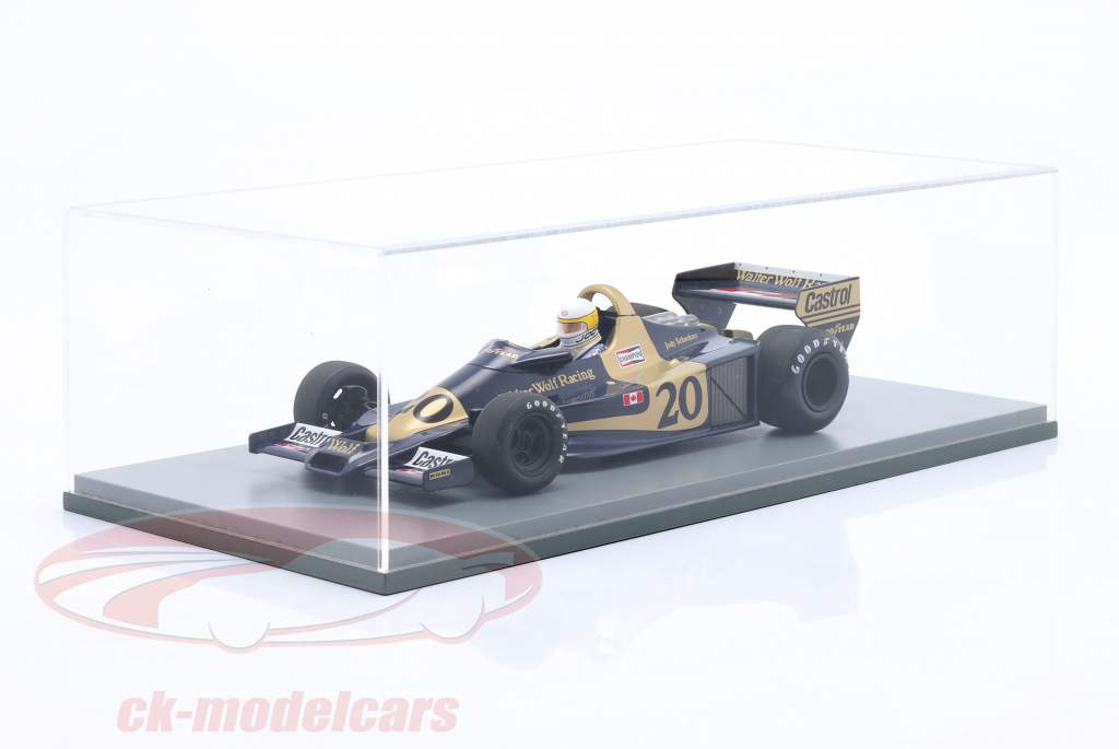 Jody Scheckter Wolf WR1 #20 gagnant Monaco GP formule 1 1977 1:18 Spark