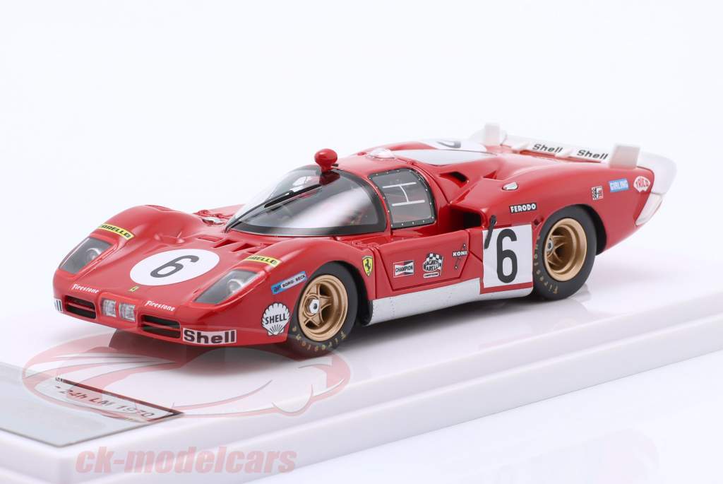 Ferrari 512S #6 24h LeMans 1970 Vaccarella, Giunti 1:43 Tecnomodel