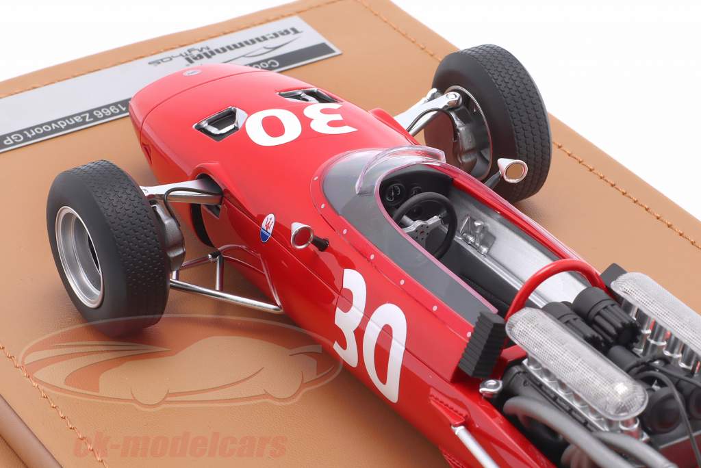 Joakim Bonnier Cooper T81 #30 7mo Holandés GP fórmula 1 1966 1:18 Tecnomodel