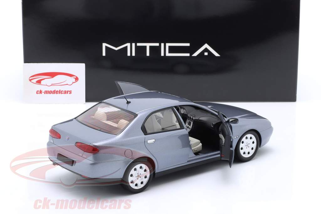 Alfa Romeo 166 2.4 JTD Comando Esercito Italiano 1998 Netuno cinza 1:18 Mitica